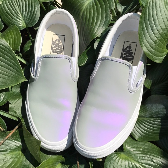 iridescent vans mens